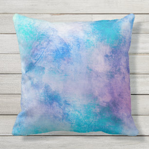 SCHÖNES PASTEL BLUE WASH-Kissen Kissen