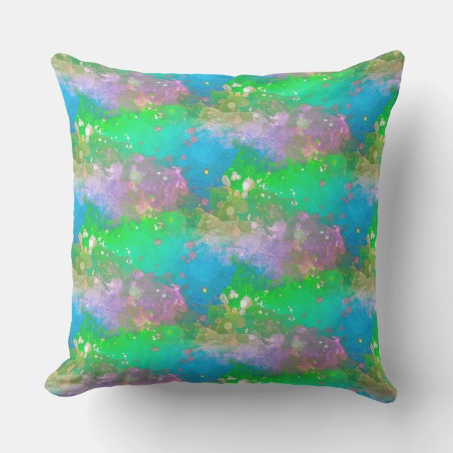 Schönes Pastell Pattern Kissen (Vorderseite)