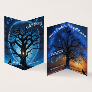 Schönes Personalisiertes Solstice Mittelwinters We