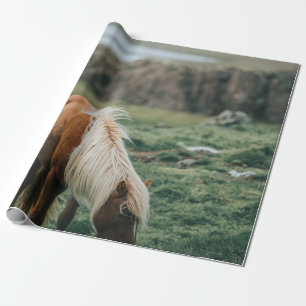 SCHÖNES PFERD GESCHENKPAPIER