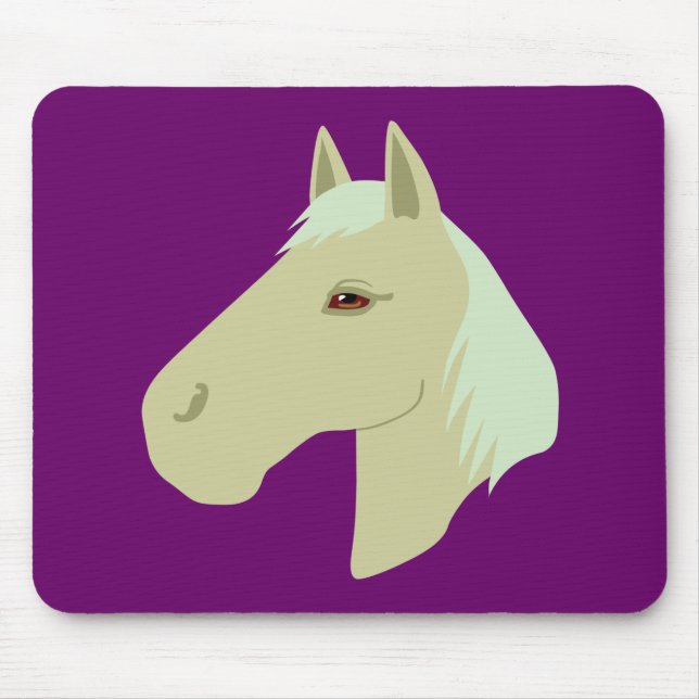 Schönes Pferd Mousepad (Vorne)
