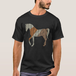 Schönes Pferdemotiv T-Shirt
