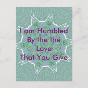 Schönes Phantastisches, Cooles Blumenmuster Design Postkarte