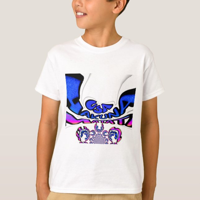 Schönes, Phantastisches Design von USA Fun Text Ar T-Shirt (Vorderseite)