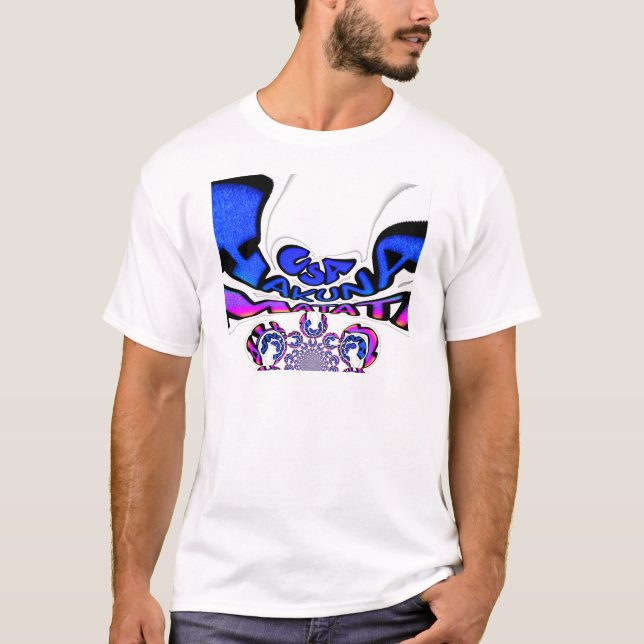 Schönes, Phantastisches Design von USA Fun Text Ar T-Shirt (Vorderseite)
