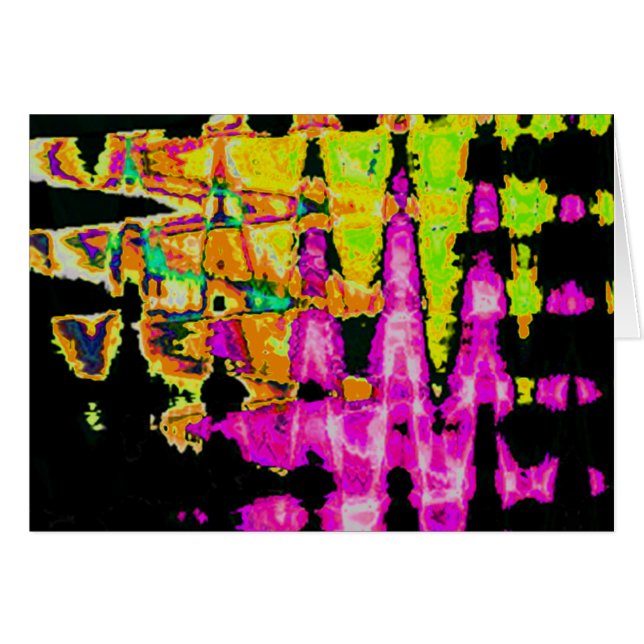 Schönes Phantastisches Farbmuster (Vorderseite (Horizontal))