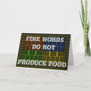 Schönes Phantastisches geometrisches Design Karte