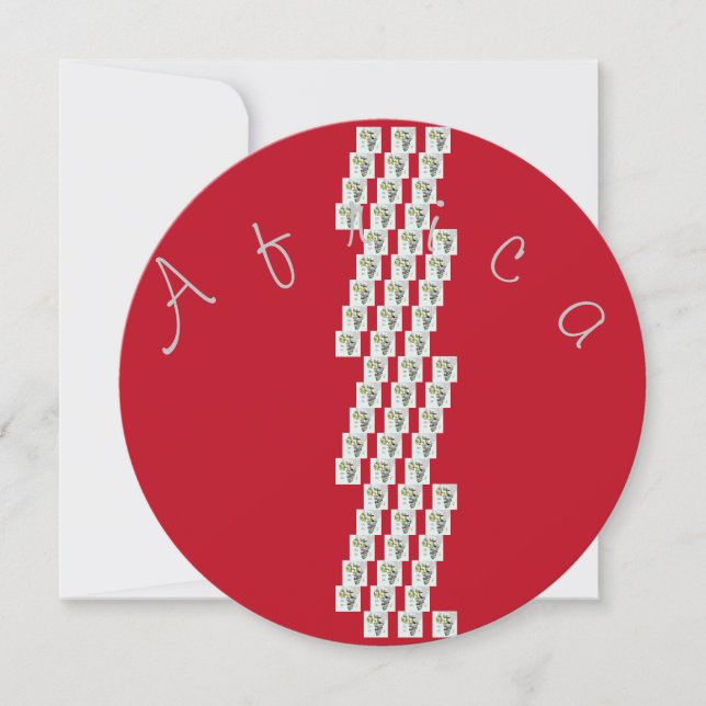 Schönes, phantastisches, intelligentes Afrika (Vorderseite)