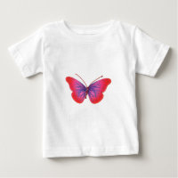 Schönes Phantastisches Rosa und lila Schmetterling