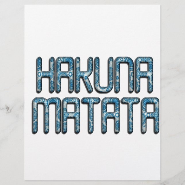 Schönes phantastisches Swahili Zitat Design (Vorderseite)