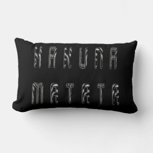 Schönes phantastisches Swahili Zitat Design Lendenkissen