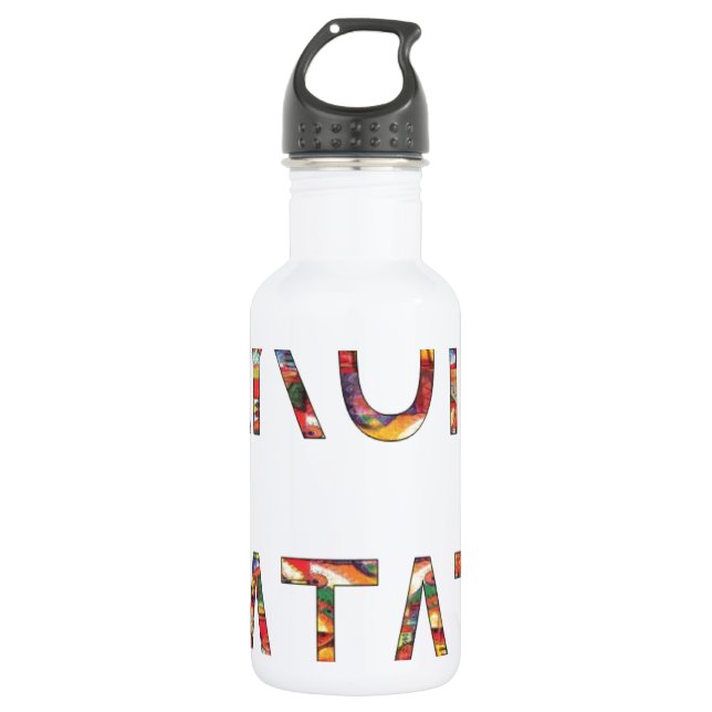 Schönes, phantastisches und anpassbares Design Trinkflasche (Vorderseite)