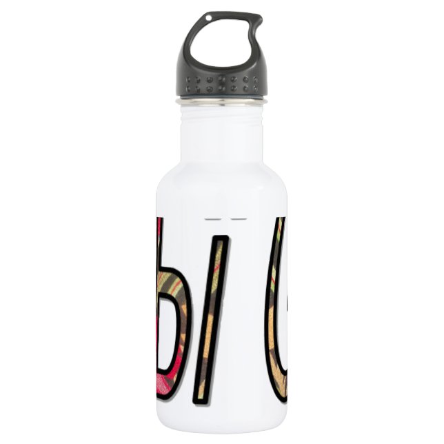 Schönes, phantastisches und anpassbares Design Trinkflasche (Vorderseite)