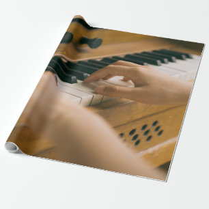 Schönes Piano Geschenkpapier