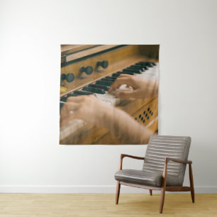 Schönes Piano Wandteppich