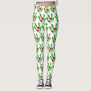 Schönes Pickle Bouquet mit Rose Thunder_Cove Leggings