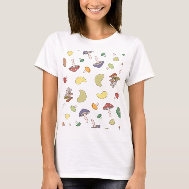 Schönes Pilz T-Shirt (Vorderseite)