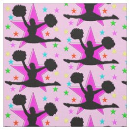 SCHÖNES PINK CHEERLEADFABRIK STOFF
