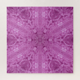 Schönes Pink Girl Lace Kaleidoscope Muster