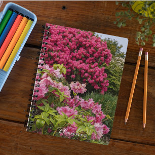 Schönes Pink Rhododendron Bloms Floral Planer