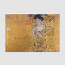 Schönes Porträt einer Dame von Gustav Klimt,Deco