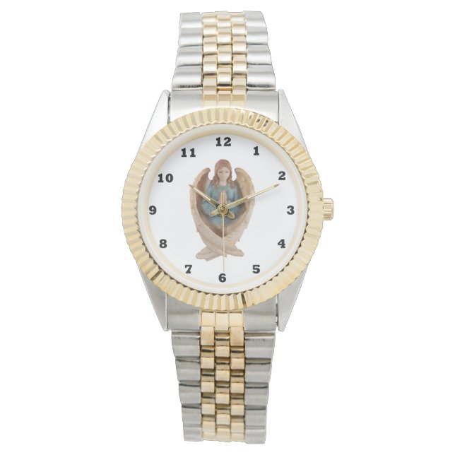 Schönes Pragandal Angel Zwei-Töne-Uhr Armbanduhr (Vorderseite)