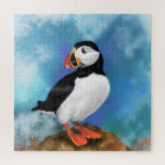 Schönes Puffin Bird Malerei Kunst<br><div class="desc">Schöne Puffsbrötchen Migne Kunst,  Dichtung und Musik</div>