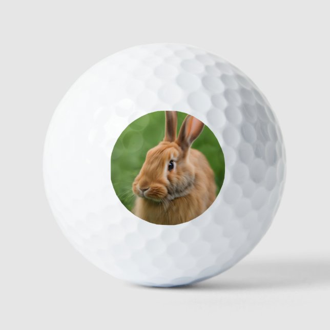 Schönes Rabbit Golfball (Vorderseite)