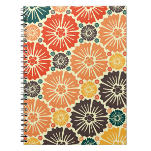 Schönes Retro-Jugendstil Notizblock