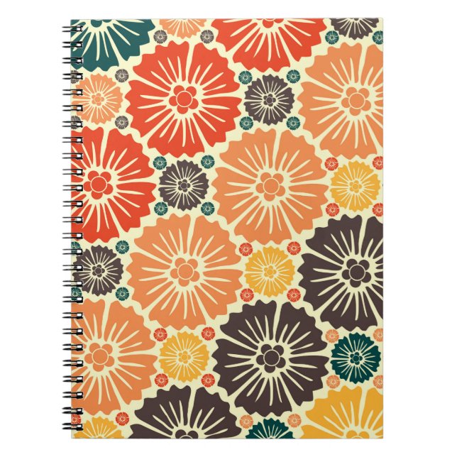 Schönes Retro-Jugendstil Notizblock (Vorderseite)