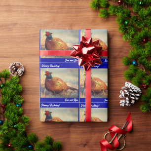 Schönes Rooster Pheasant Geschenkpapier
