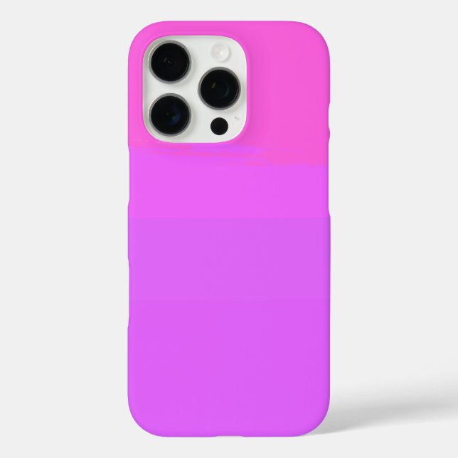 Schönes rosa Design iPhone 16 Pro Hülle (Rückseite)