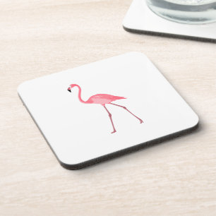 Schönes rosa Flamingo Untersetzer