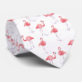 Schönes rosa Flamingos-Muster Krawatte