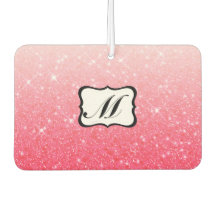 Schönes rosa Mit Monogramm