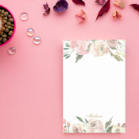 Schönes Rosa Pink-Pony-Bläschen-Gold-Monogramm