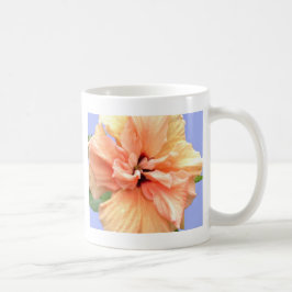 Schönes Rosa und gelbe Plumeria Kaffeetasse