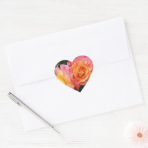 Schönes rosa und orange Rose Foto
