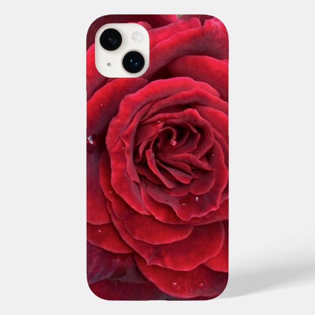 Schönes rote Rose iPhone 14 Plus kaum da Case-Mate iPhone 14 Plus Hülle (Rückseite)