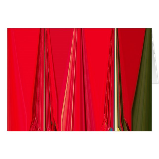 Schönes rotes Design (Vorderseite (Horizontal))
