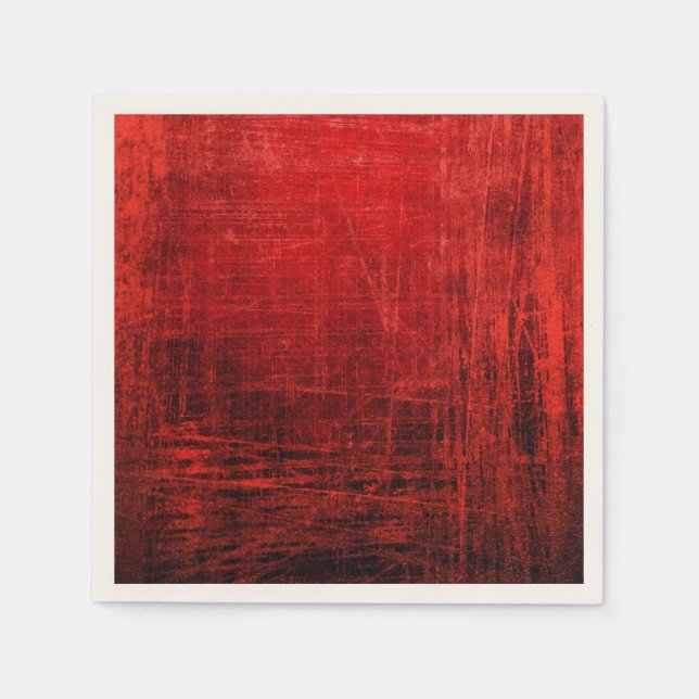 Schönes rotes Papier Napkins! Serviette (Vorderseite)