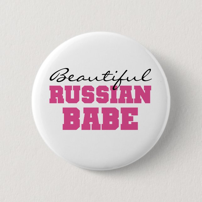 Schönes russisches Baby Button (Vorderseite)