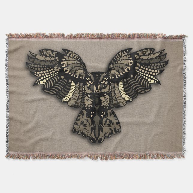 Schönes rustikales Schaf Decke (Vorderseite)