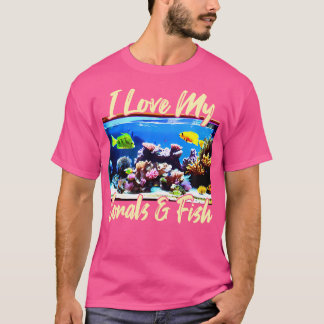 Schönes Salzwasseraquarium T-Shirt