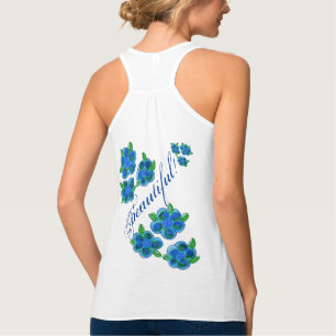 Schönes, schlankes Racerback Tank top