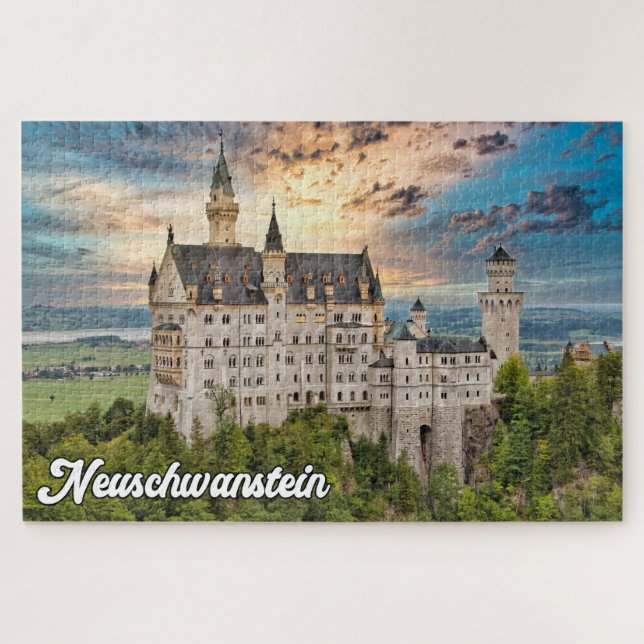 Schönes Schloss Neuschwanstein, Deutschland (Horizontal)