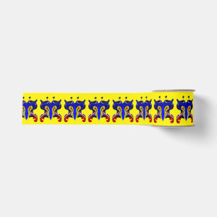 Schönes Schmetterlingsglas Ripsband