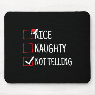 Schönes, schmutziges Weihnachtsgeschenk Mousepad