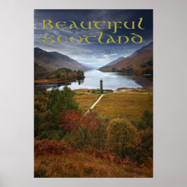 Schönes Schottland, Glenfinnan Monument Poster