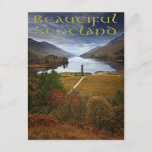Schönes Schottland Postkarte